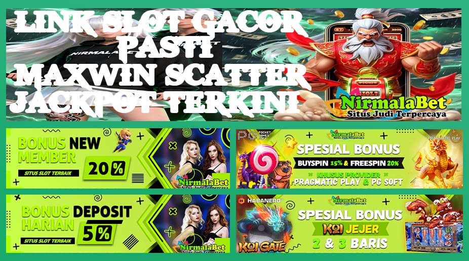 NirmalaBetPro Slot Gaming Terbaik dengan Jackpot Besar