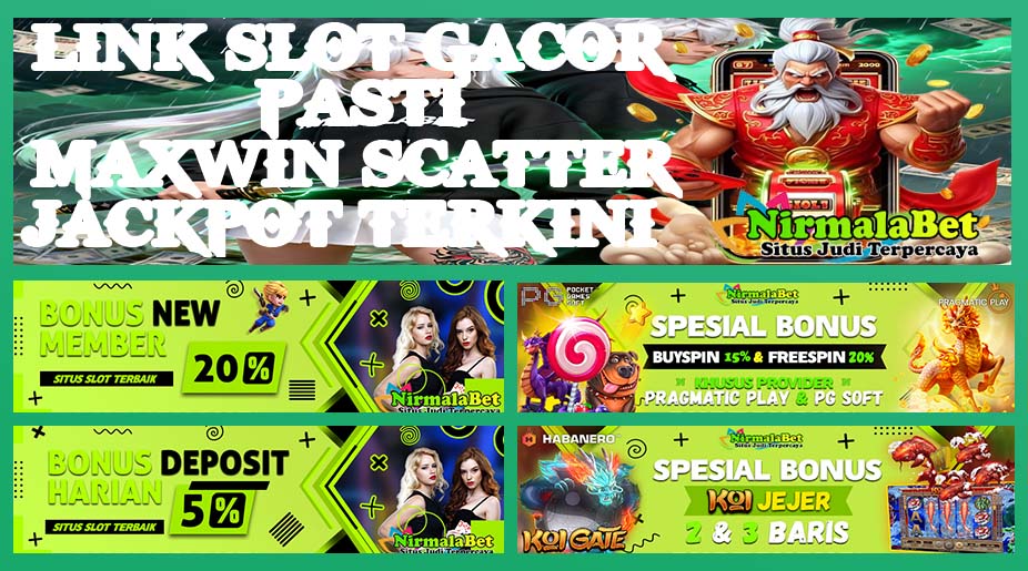 NirmalaBetPro Slot Terbaik Provider Lengkap Terpercaya Resmi